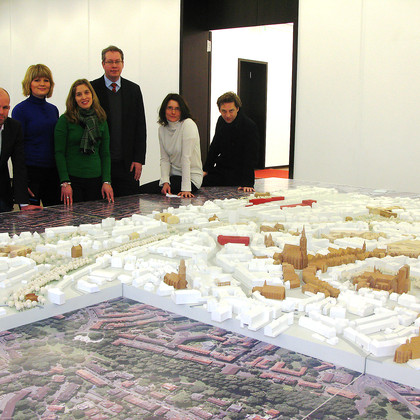 Münster Modell: Ausstellung Nr. 9 - Münster Arkaden, 2009