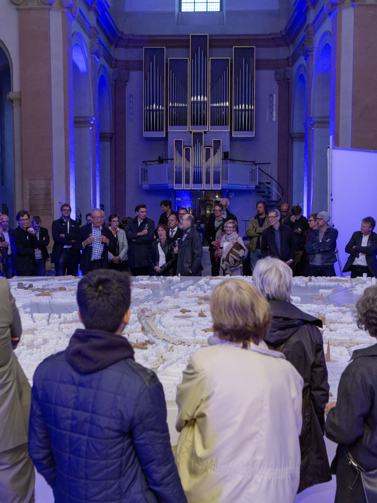 Münster Modell: Ausstellung Nr. 20 - Dominikanerkirche, 2016 - Foto: Roland Borgmann