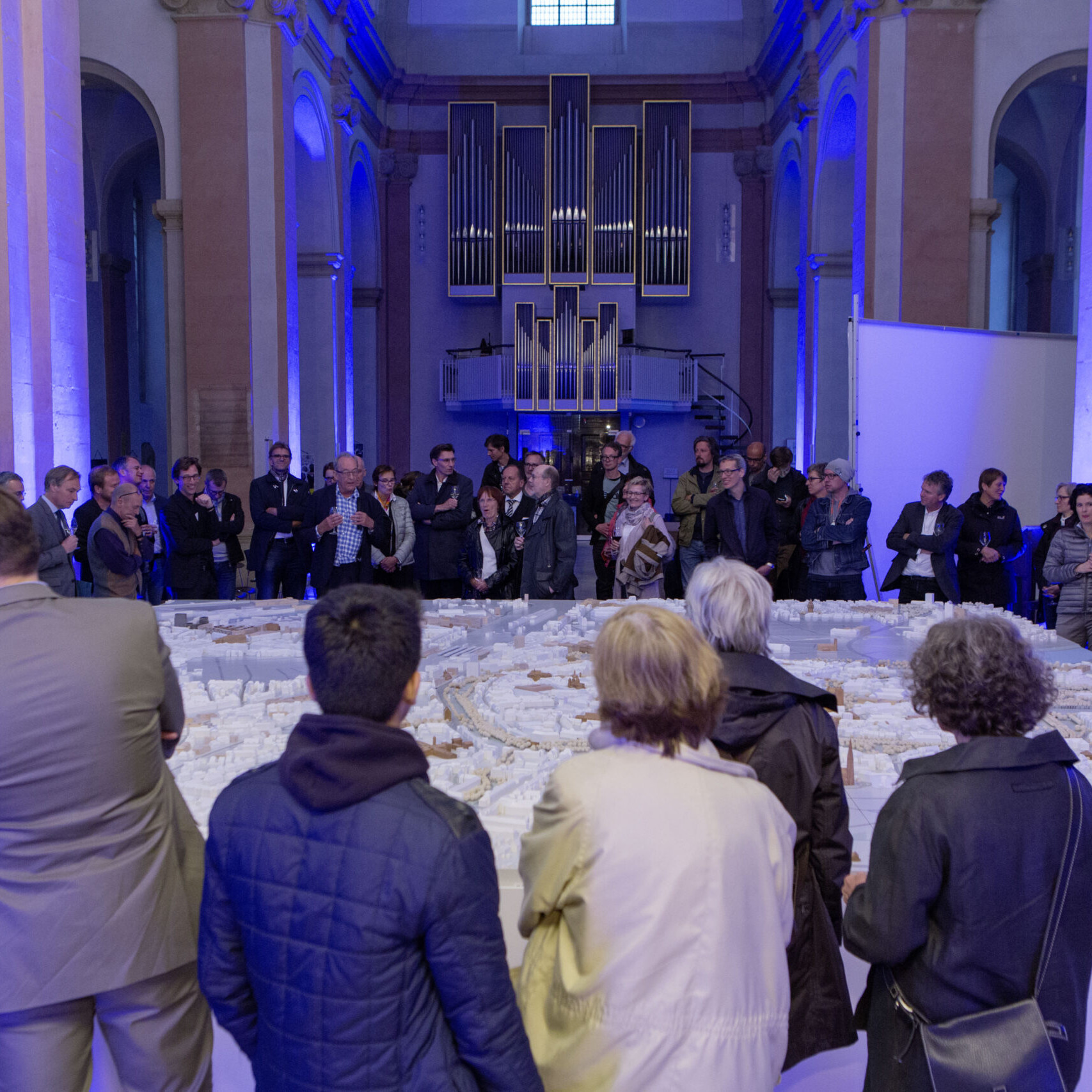 Münster Modell: Ausstellung Nr. 20 - Dominikanerkirche, 2016 - Foto: Roland Borgmann