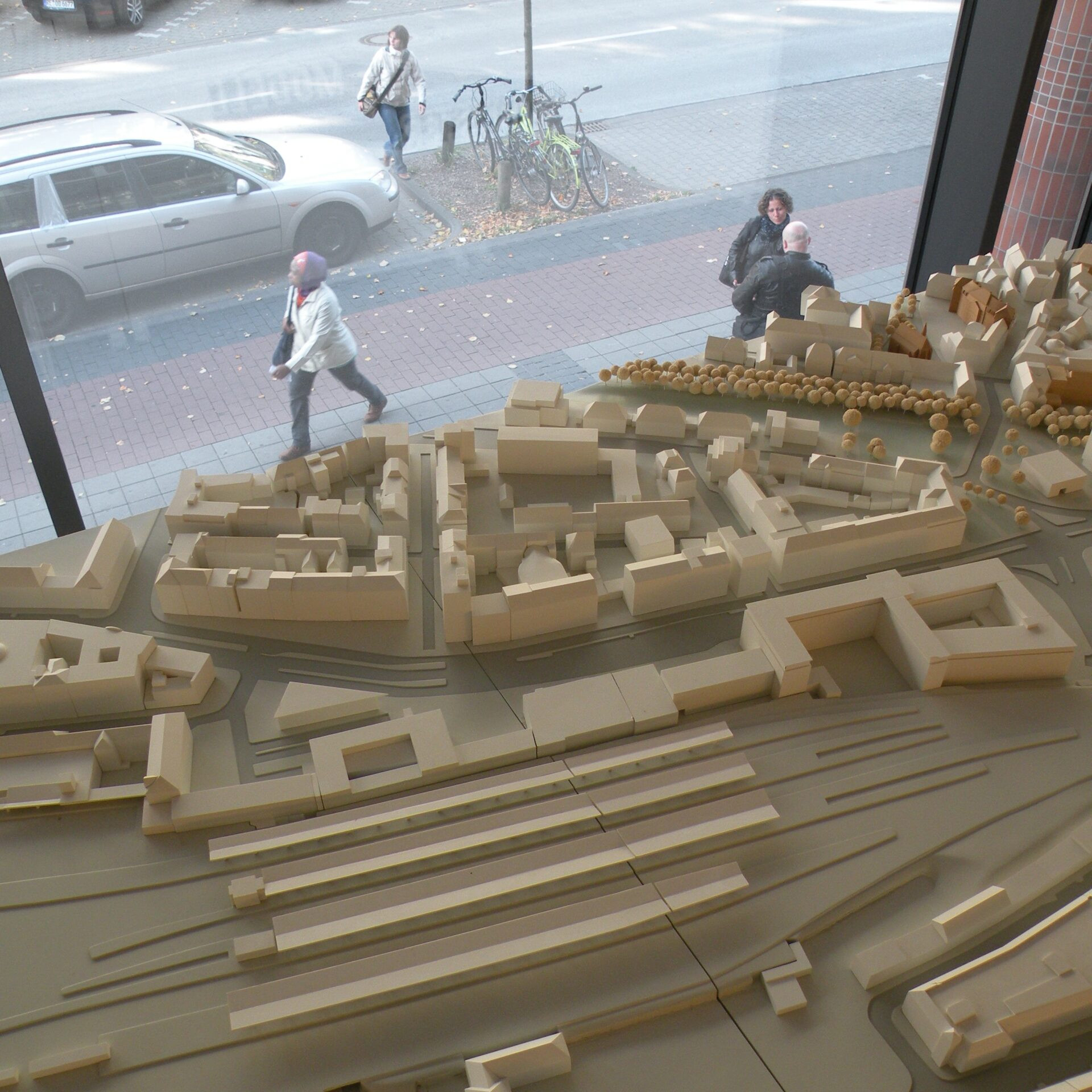 Münster Modell: Ausstellung Nr. 16 - Ehem. Bahnhofsdirektion, 2013