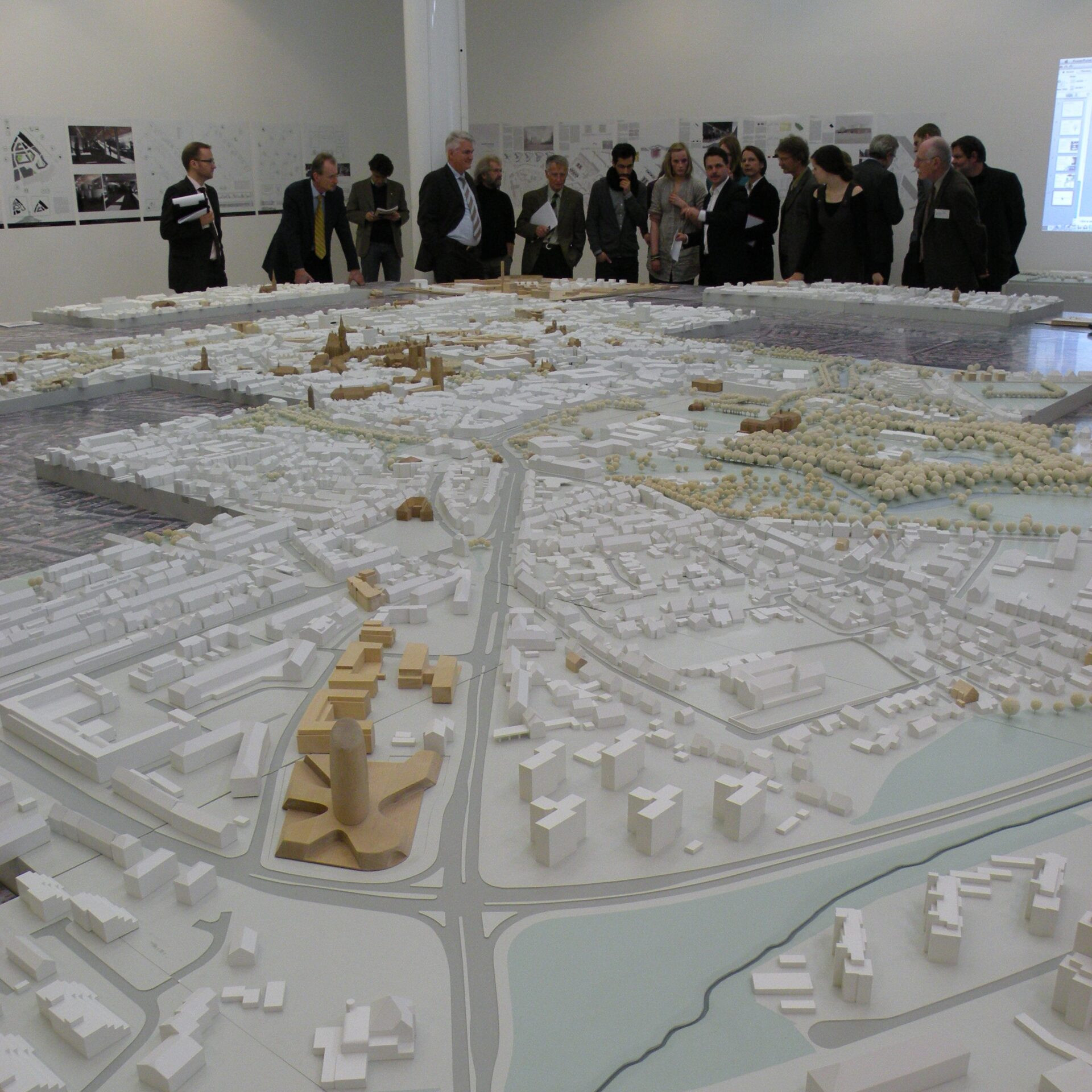 Münster Modell: Ausstellung Nr. 11 - Stadthaussaal, 2011