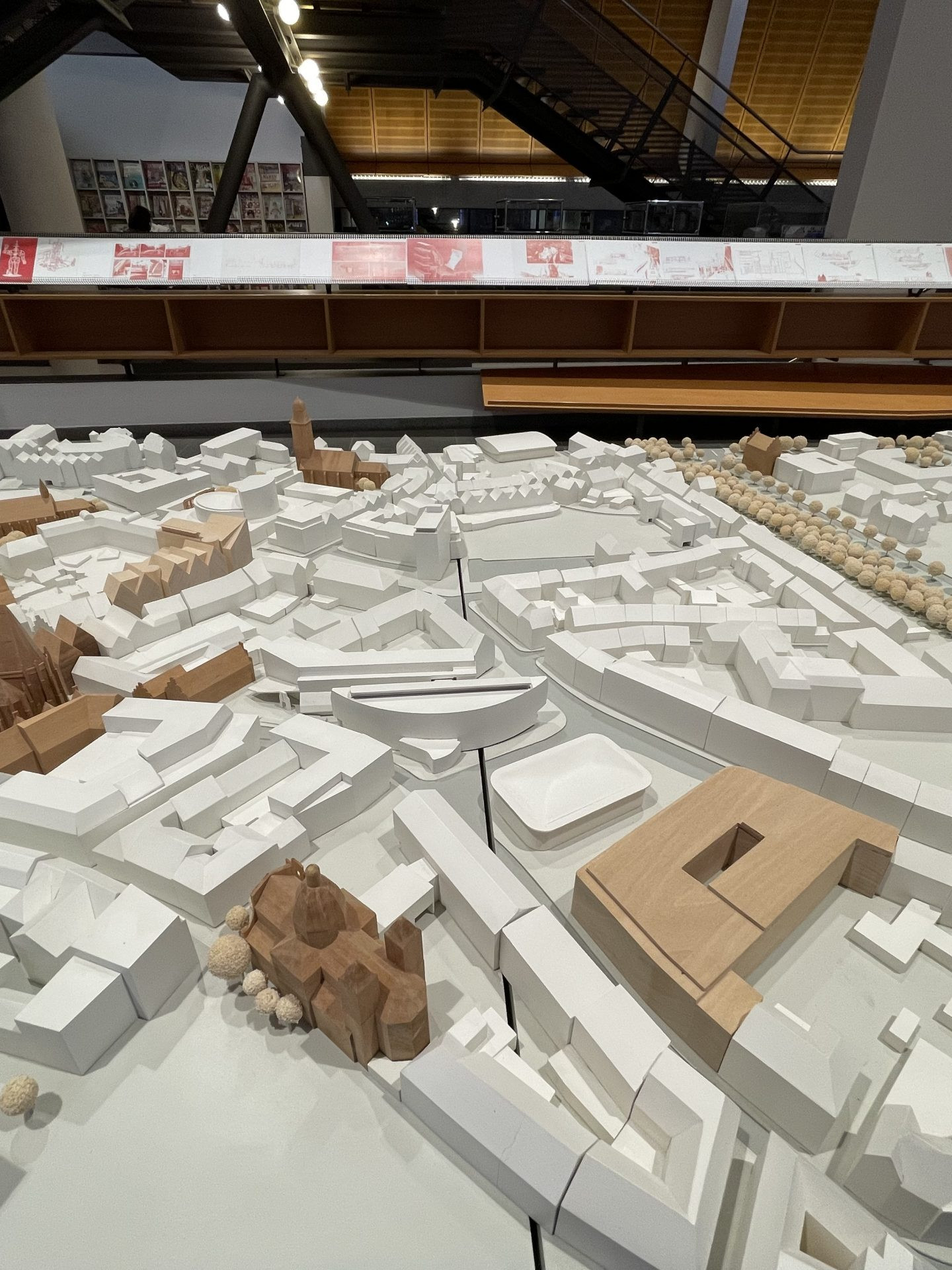 Münster Modell: Ausstellung in der Stadtbücherei (2023) - Foto: Münster Modell