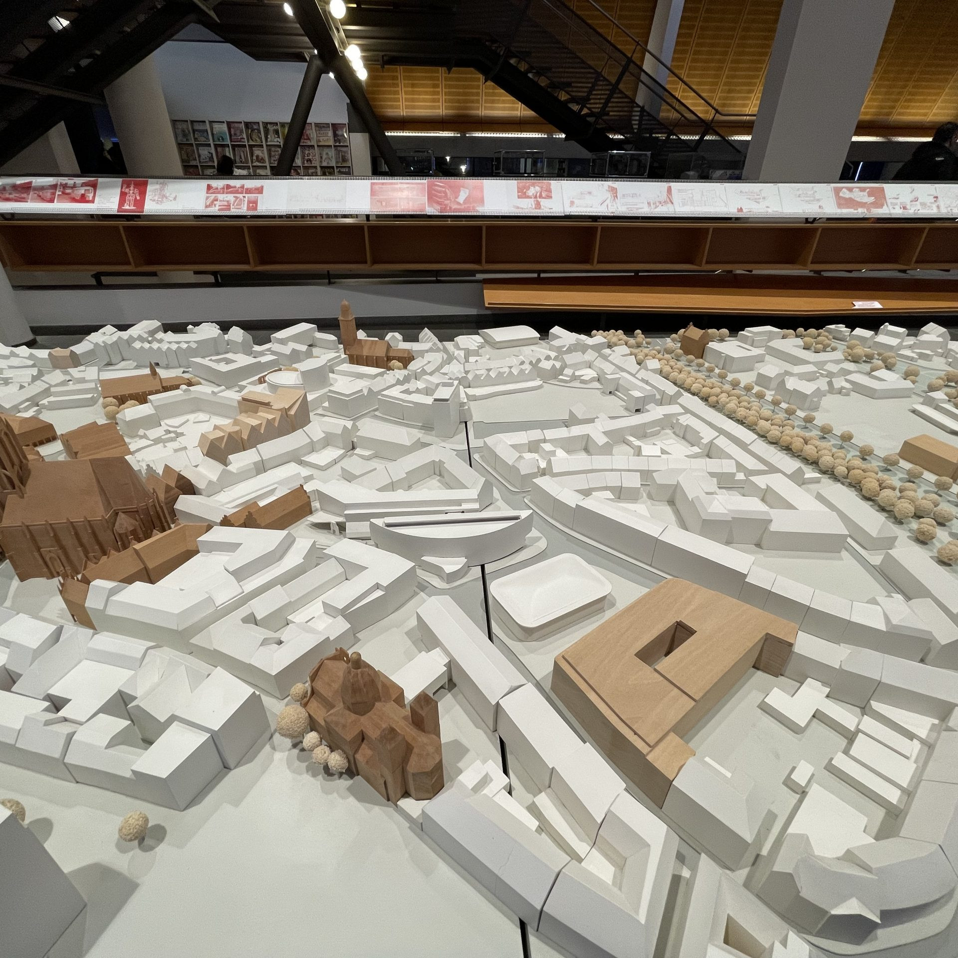 Münster Modell: Ausstellung in der Stadtbücherei (2023) - Foto: Münster Modell